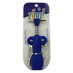 Blue Zing Wing Corkscrew Durable Soft Grip Wine
